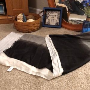 summer and Rose ombré scarf